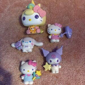 Hello Kitty & Friends Figure Set + Hello Kitty Unicorn Funko Pop